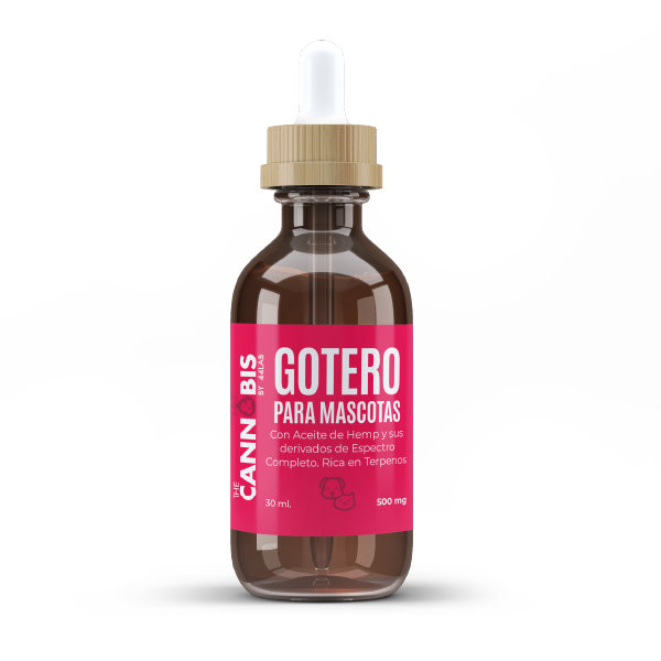 Gotero para mascotas 500mg